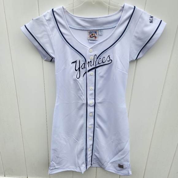 G-III Dresses & Skirts - New York Yankees MLB Cooperstown Jersey Dress Women's Medium